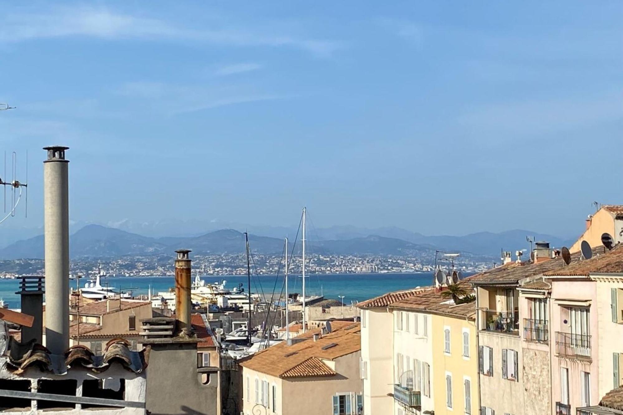 Apartmán 06M - Old Antibes Beautiful Duplex Terrace With Sea View Exteriér fotografie