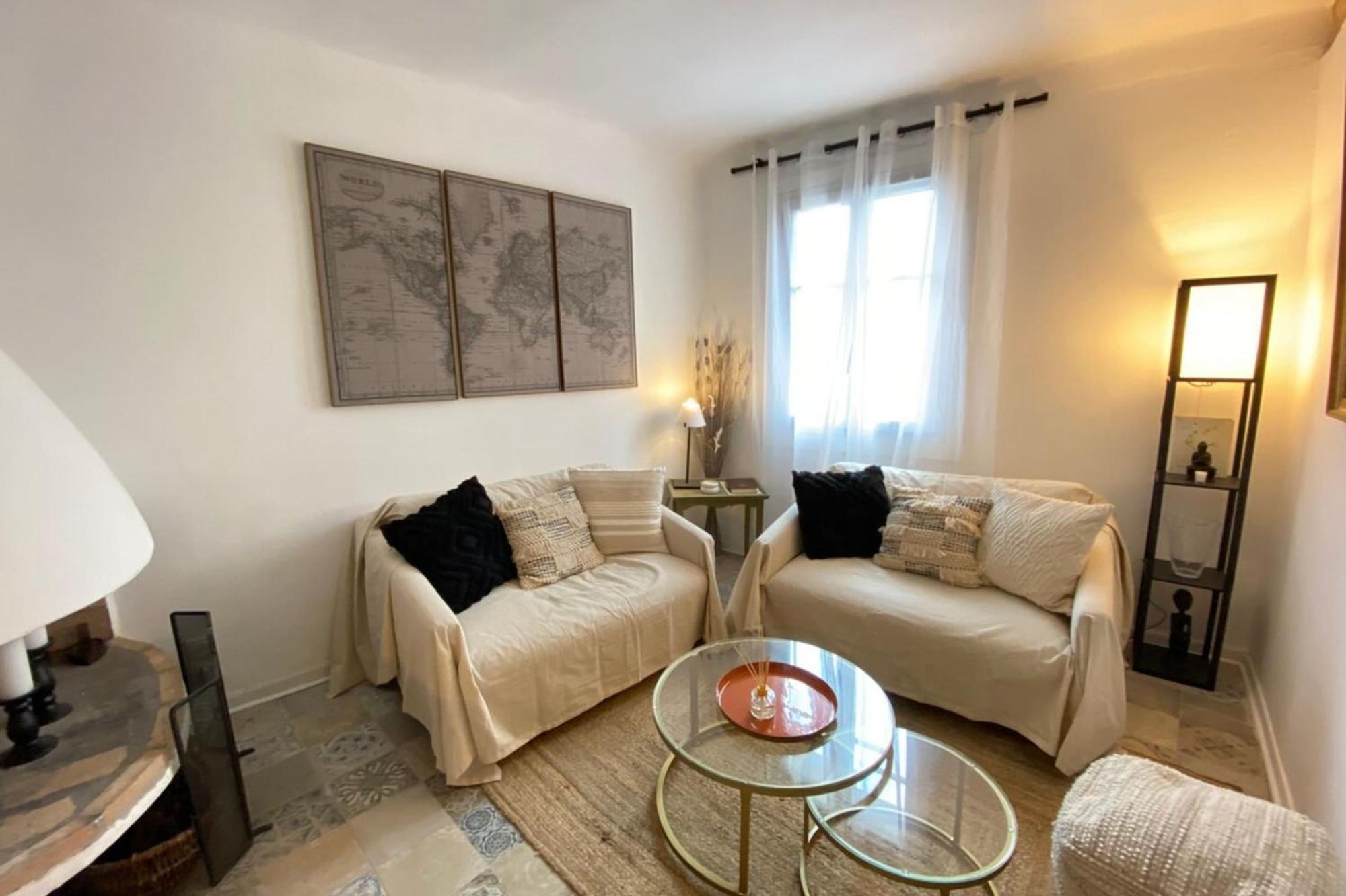 Apartmán 06M - Old Antibes Beautiful Duplex Terrace With Sea View Exteriér fotografie