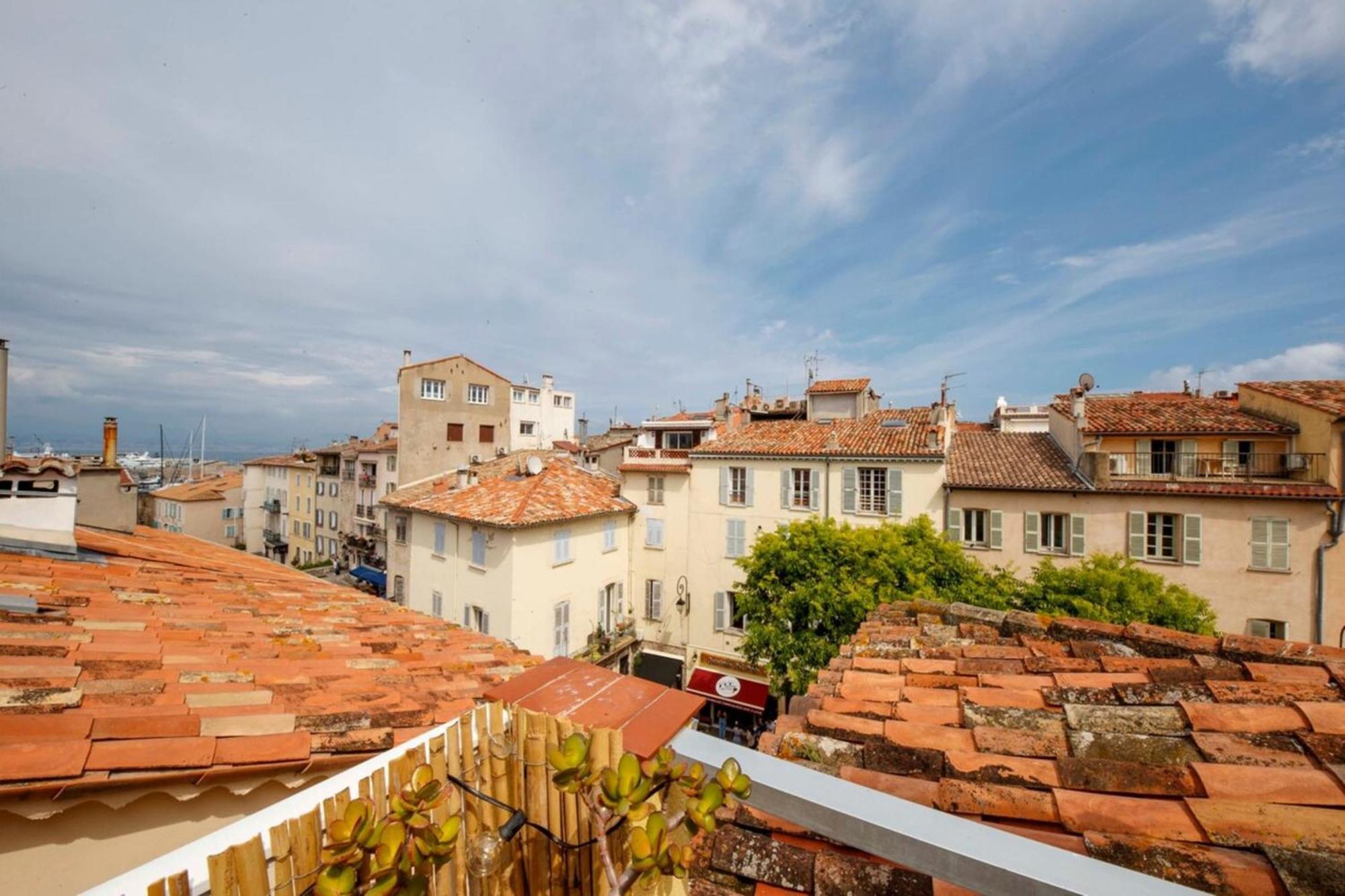 Apartmán 06M - Old Antibes Beautiful Duplex Terrace With Sea View Exteriér fotografie